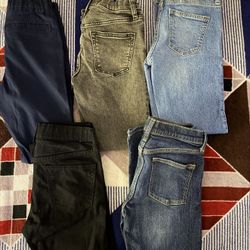 Pantalones De Niño Todos  Talla #10 Slim 