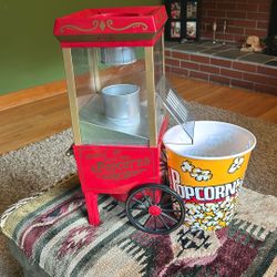 Mini 17” Pop Corn Machine Never Used 