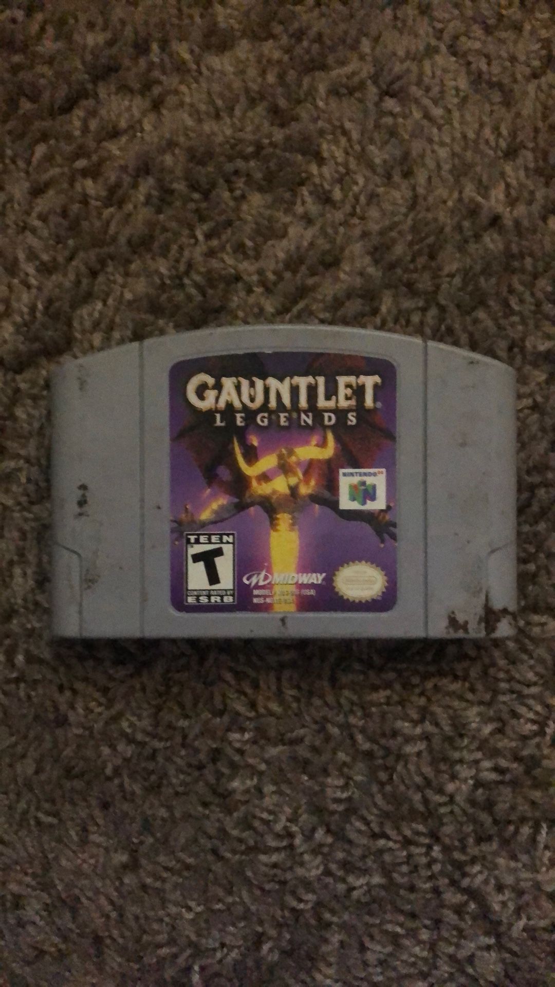 Gauntlet Legends Nintendo64 GamePak