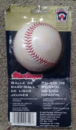 MacGregor baseball