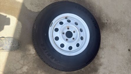 Trailer Rim w tire