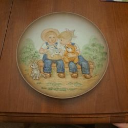 Vintage 1985 Denim Days A Sunny Day Plate 