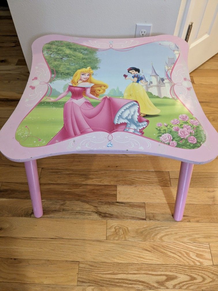 Kid's Wood Table