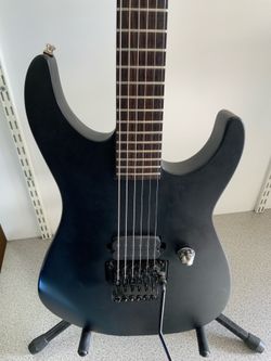 LTD Black Metal Electric Guitar