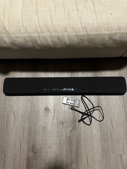 Yamaha Soundbar with Remote and Power Cable