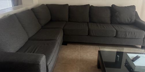 Black couch