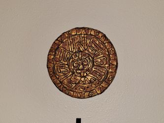 Aztec Calendar Hand made and art gallery piece.