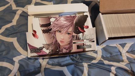 Final fantasy TCG cards.
