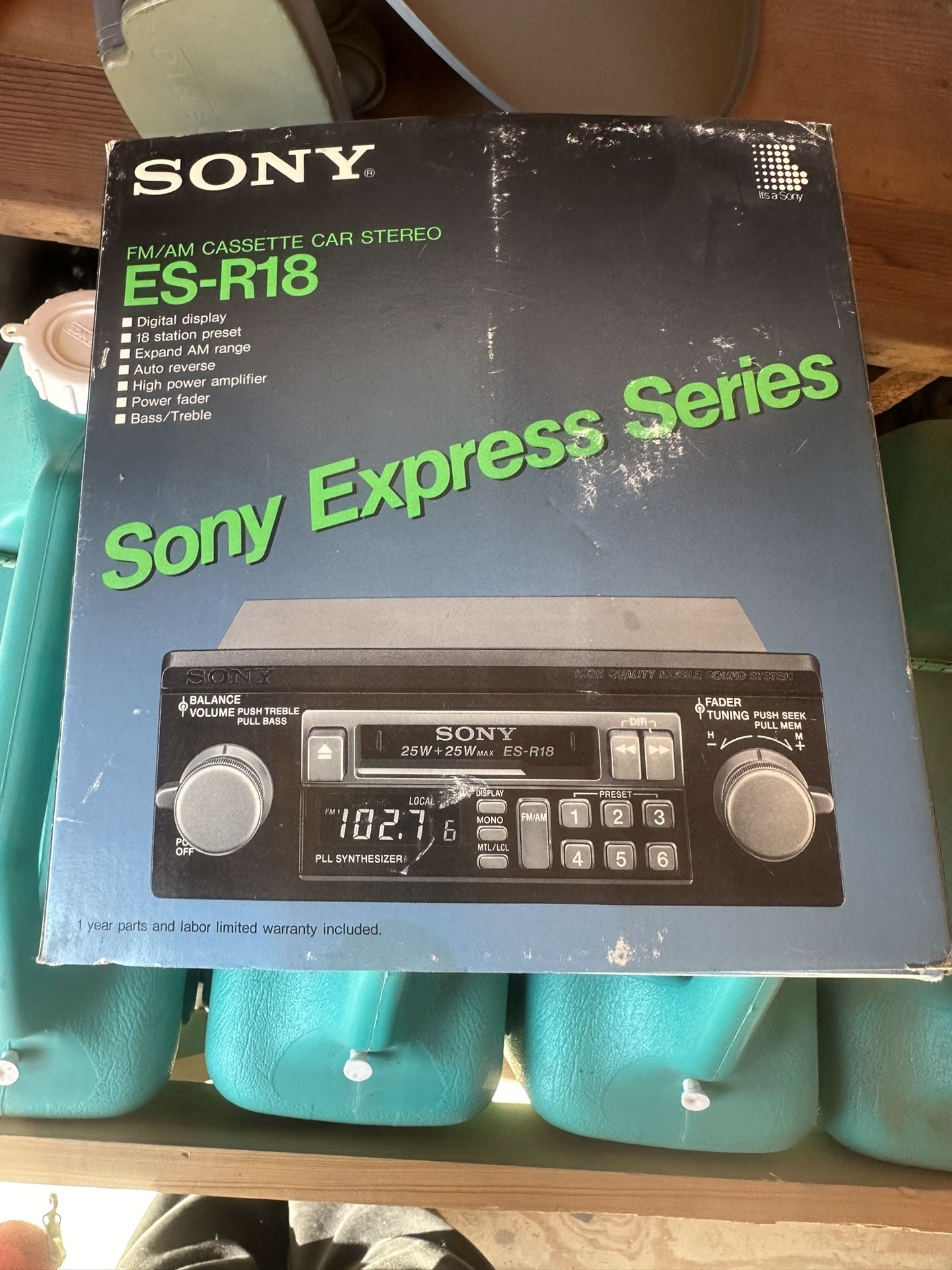 Sony car Cassette Player 