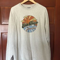 Techstyles San Diego Crewneck Sweatshirt – Size XL