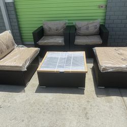 Patio Furniture 5 Pieces  Available Delivery 🚚 