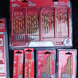 Milwaukee Red Helix Drill Bits 