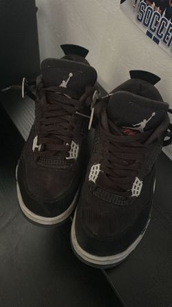 Jordan 4 black canvas