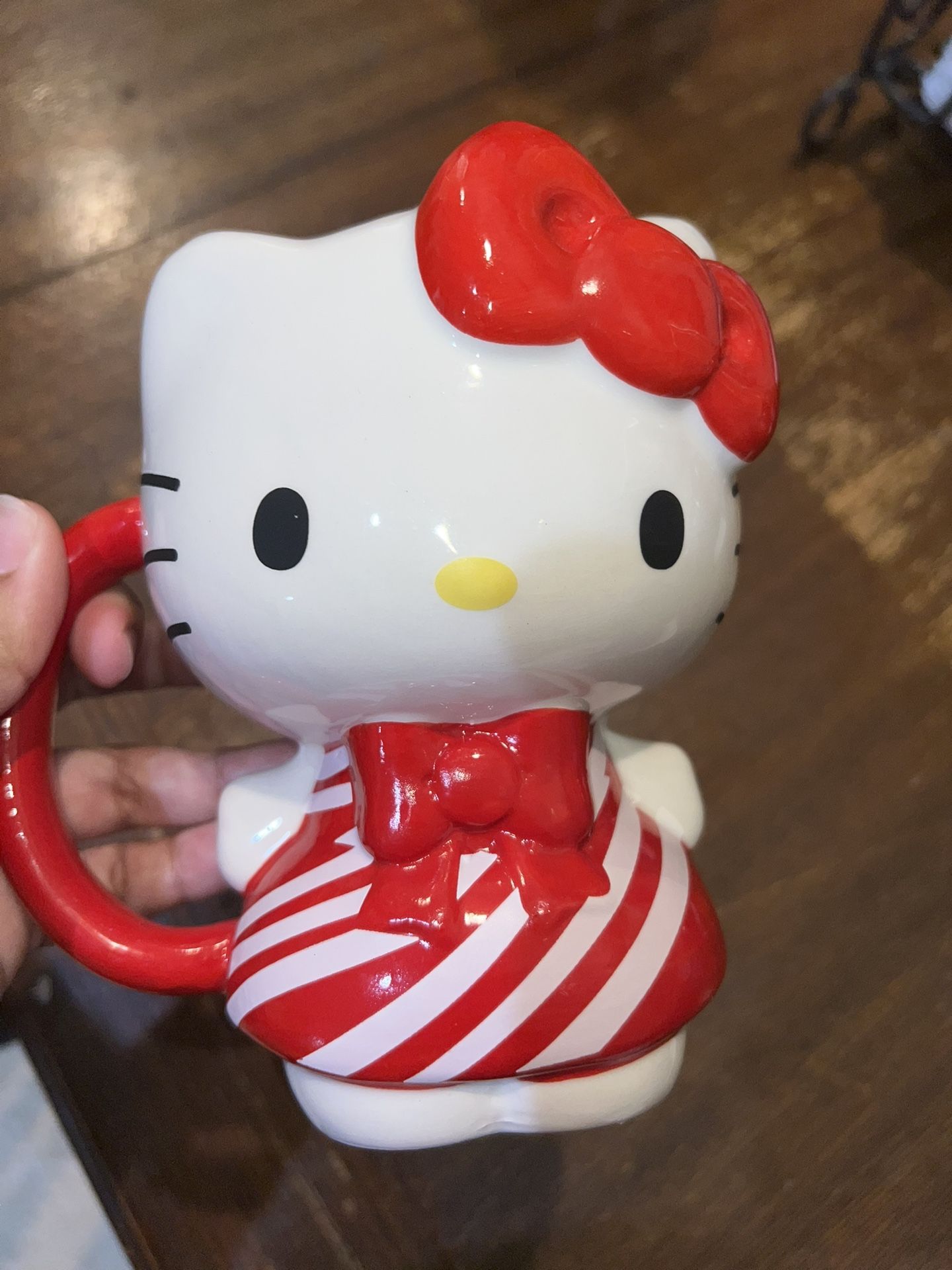 Hello Kitty Candy Cane Cup