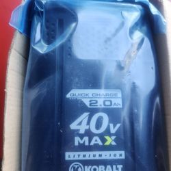 40volt Lithium Battery 