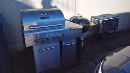 + Master Forge Stainless Steel BBQ Gas Grill