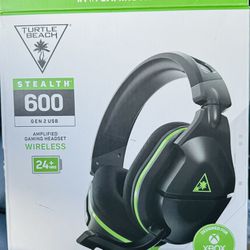 Turtle Beach Gaming Headset Designed For XBOX Platforms: STEALTH 600 GEN 2 USB AMPLIFIED GAMING HEADSET_!!!WIRELESS!!!