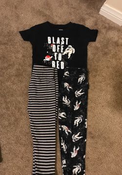 2T Three piece pajama set