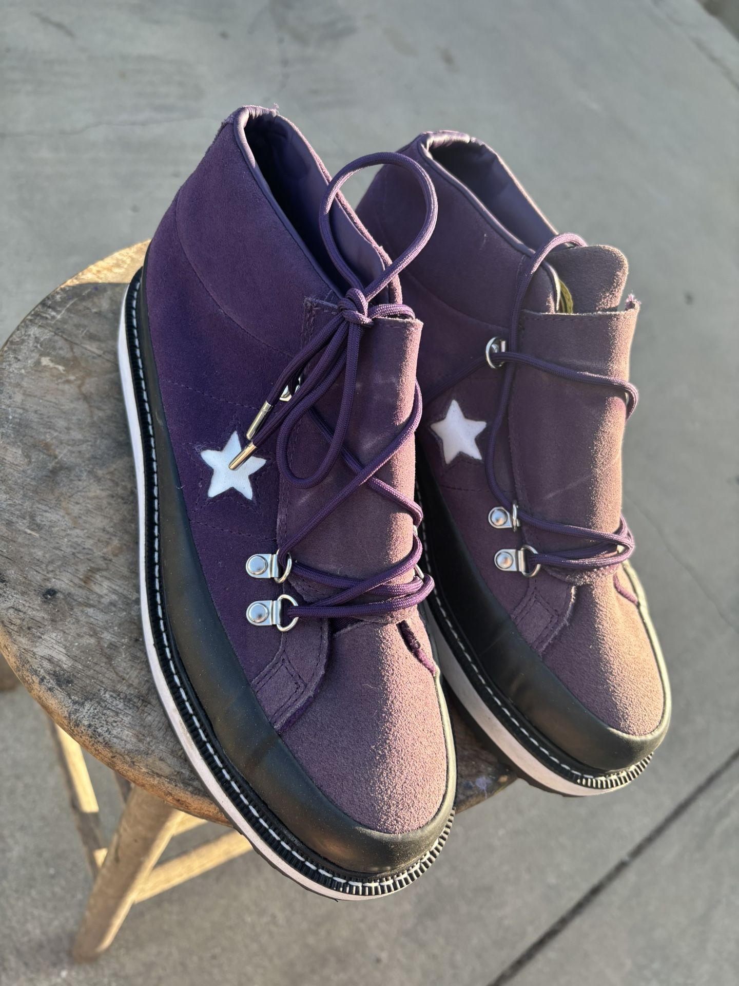 Purple Converse