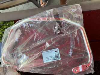 VESPA Silver nickel POWDER COATED GRAB RAIL - SPRINT STYLE