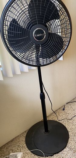 Ventilador, ajustable, Negro,