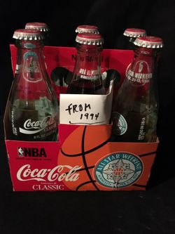 Mini Coke bottles 6 pack