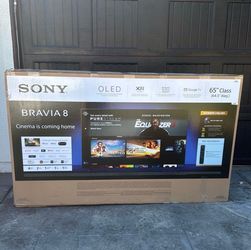 65XR80CB 65” Sony smart 4k Bravia 8 Oled Tv