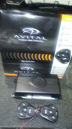 Avital car alarm