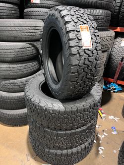 LT 265/65R18 BFGOODRICH All-Terrain T/A full tires set