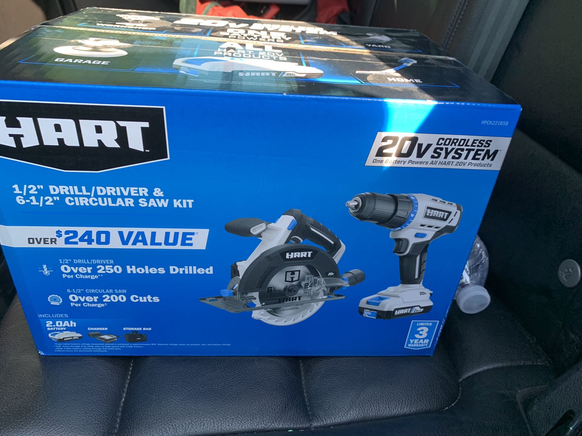 Hart 2 Tool Combo Kit