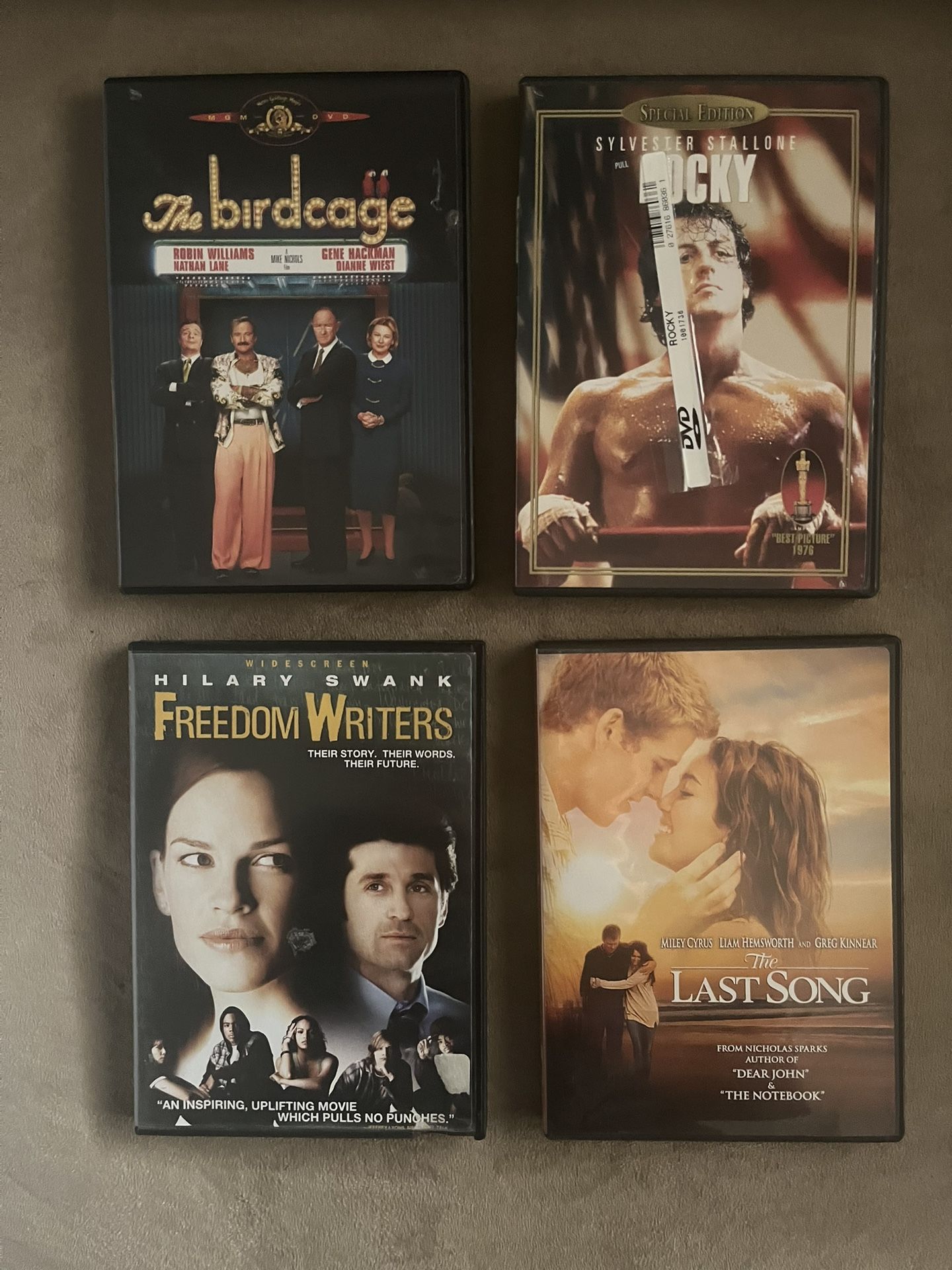 4 DVD Movies 