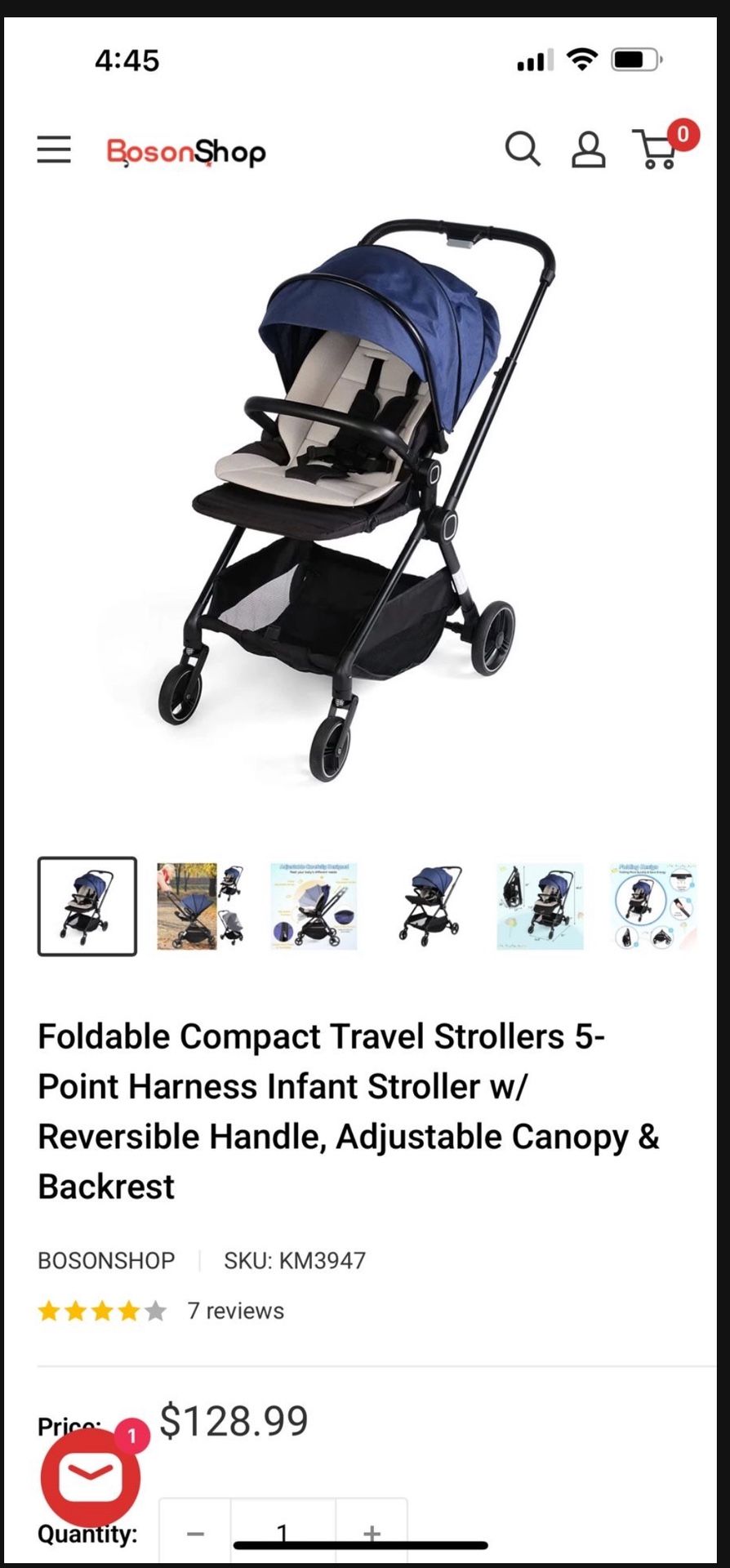 Baby Travel Stroller