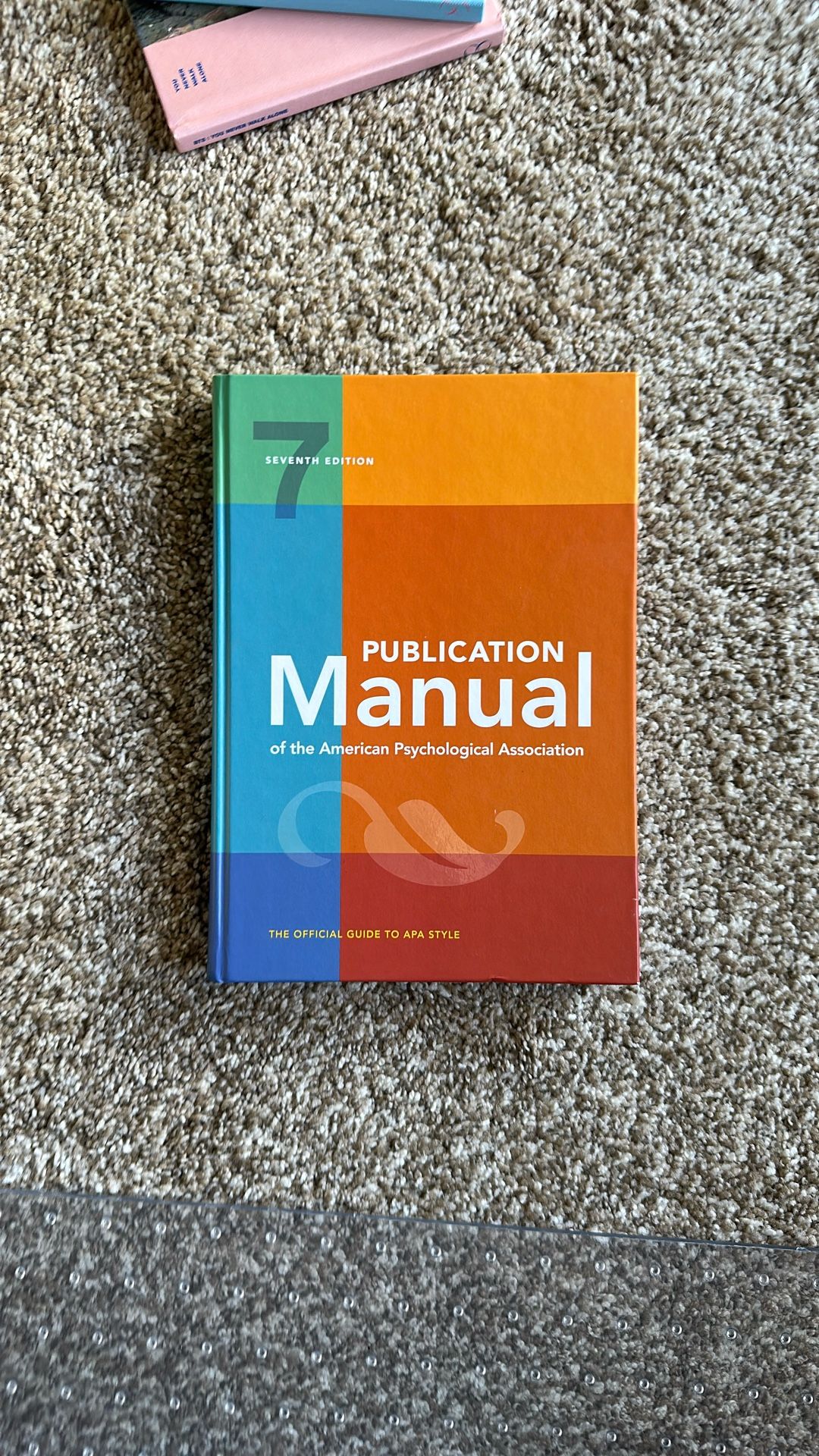 APA 7th Edition Hardcover Manual – Like New