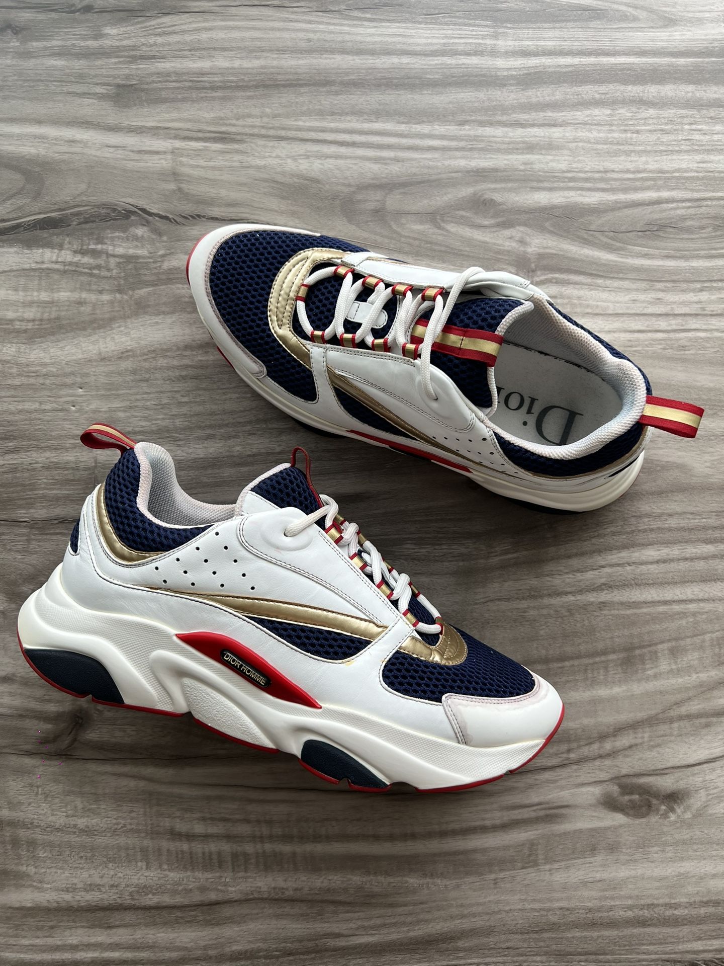 DIOR B22 White Gold Size 11 Men’s (EU 44)