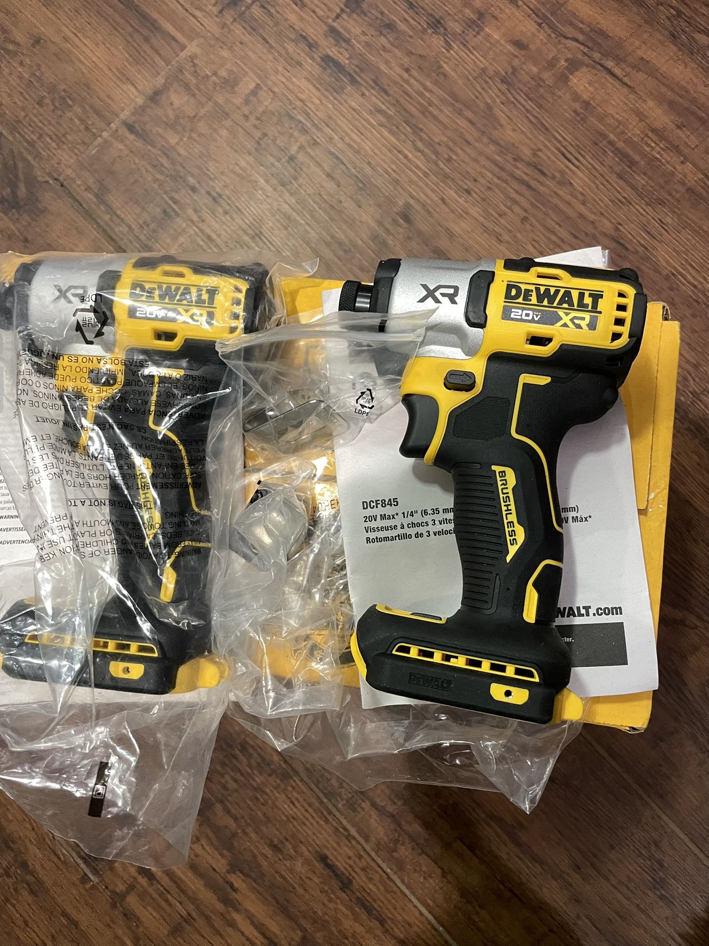 New DeWalt XR Impact Drivers