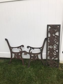 Raw iron bench