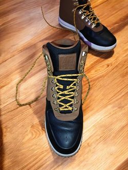 Nike Lunar Force 1 Duckboot Black/Light British Tan Size 11.5 – Like New