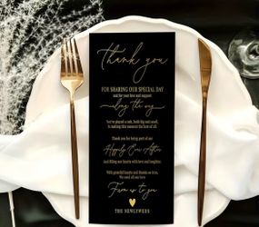 100 Wedding thank you cards