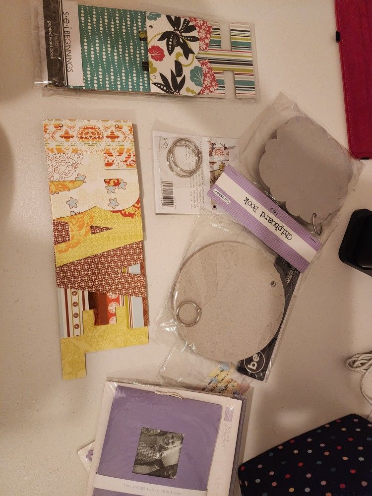 Chipboard And Paper Scrapbooking Albums