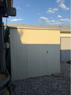 5x7 metal shed