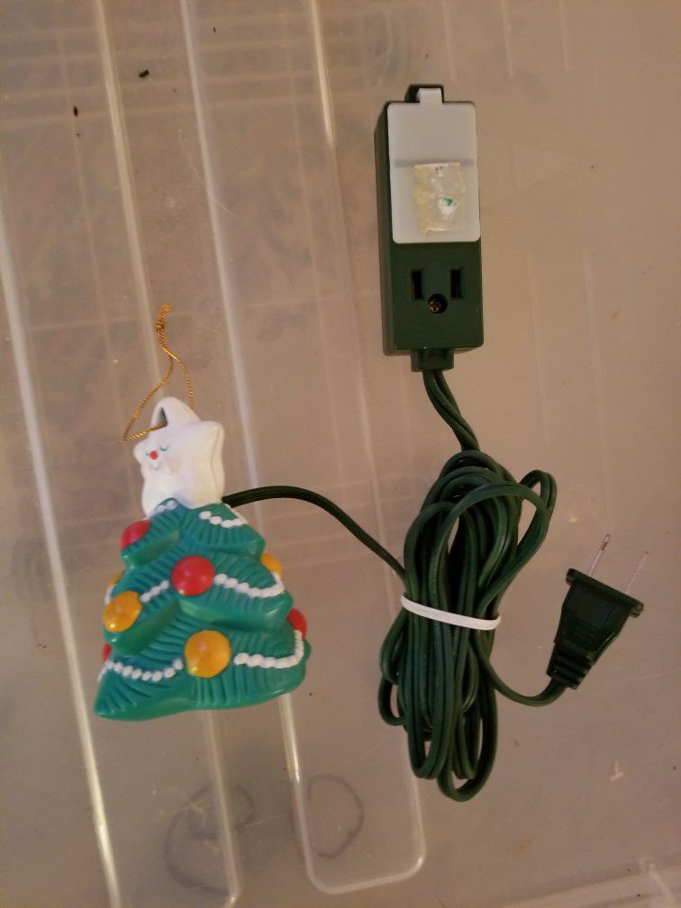 Christmas Lights Ornaments On/ Off Switch