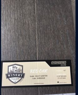 Sale This Weekend Only!! Luxurious Winery Colection Red oak Hard wood