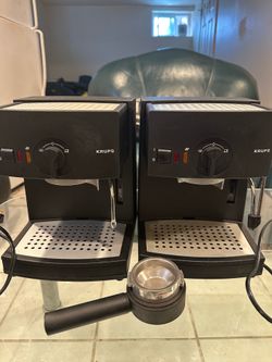 Krups- coffee machine- both