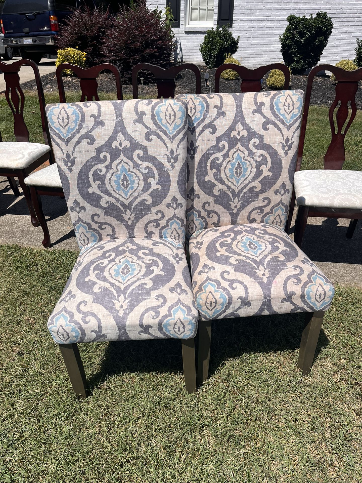 Parchment Accent Chairs