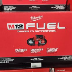 Milwaukee New Band Saw 12M Fuel Brushless 