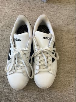 Adidas shoes black and white