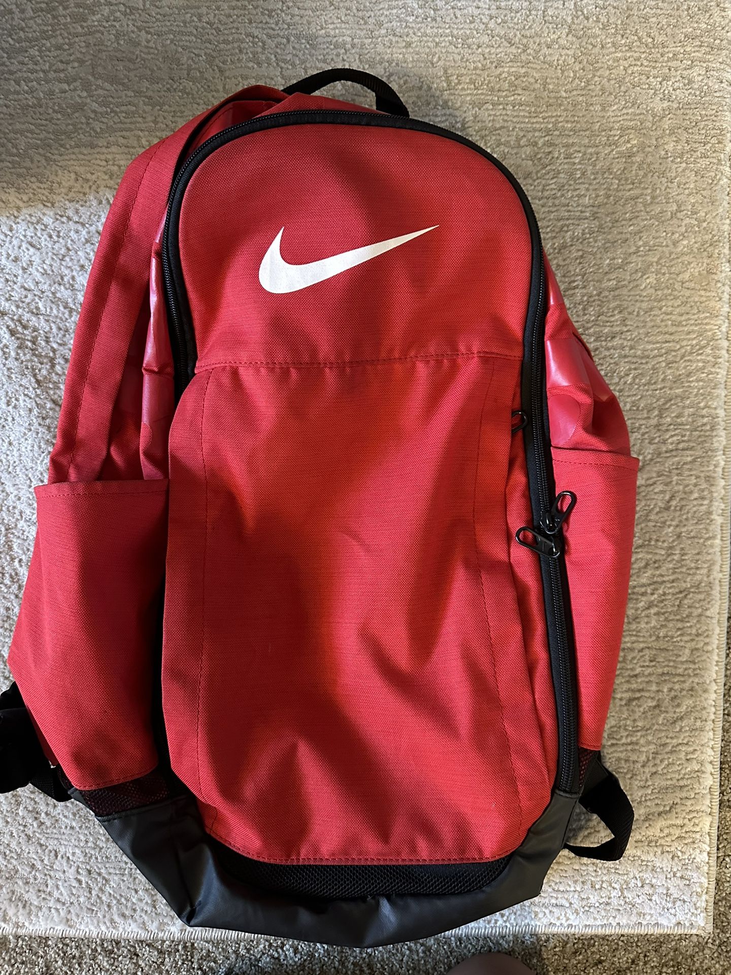 Nike Red and Black All Purpose Backpack