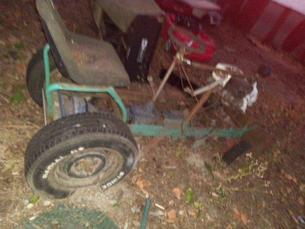 Homemade Tractor Project Good Motor Electric Start Honda