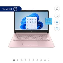 Rose Pink Hp Laptop