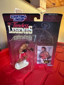 1998 MUHAMMAD ALI TIMELESS LEGENDS STARTING LINEUP BOXING Original Case